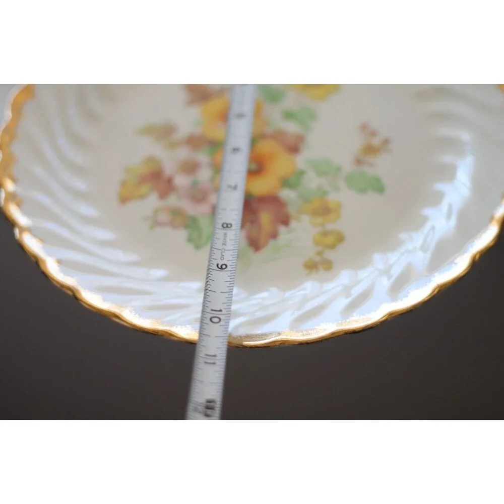 California Morn plate by Royal China 1960s